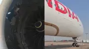 Air India Aircraft Damaged at Delhi Airport as Engine Ingests Baggage Container