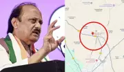 Ajit Pawar's Plane Crash Location Revealed on Google Maps: Maharashtra Incident Updates