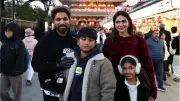 Allu Arjun Enjoys Family Time at Tokyo Temple Amid 'Pushpa 2' Japan Release