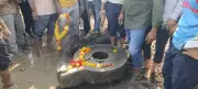 Ancient Shivling and Nandi Idol Unearthed During Excavation in Yavatmal's Kalamb