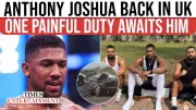 Anthony Joshua Returns to UK as Funeral Plans for Friends Begin
