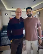 Anupam Kher's Accidental Vanity Van Meeting with Rohit Sharma & Ritika