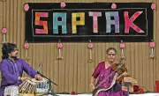 At 88, N Rajam's Violin Mastery Unites Carnatic & Hindustani at Saptak Festival