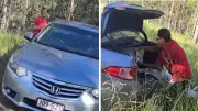 Australian Man Shames Illegal Dumper, Forces Him to Clean Up Rubbish