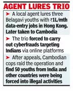 Belagavi Police Rescue Three Youths Held Captive in Cambodia Cybercrime Ring