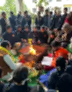 Bhagwan Mahaveer Public School Banga Conducts Havan Ceremony for Students