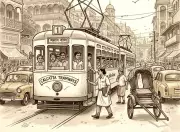 Calcutta's Timeless Trams: A Nostalgic Journey Through the City's Heritage