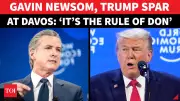 California Governor Gavin Newsom Issues 'Code Red' Warning For America At Davos Summit