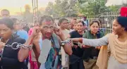 Chhattisgarh Police Parade Accused with Slipper Garland in Raigarh After Constable Assault