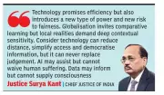 CJI Surya Kant: Justice Must Discipline Technology, Not Surrender to AI