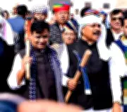 Congress Stages Symbolic Protest, Slams Governor's Address in Rajasthan Assembly