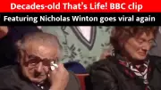 Decades-Old BBC Clip of Holocaust Rescuer Nicholas Winton Resurfaces Online