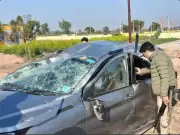 Delhi Transporter Killed in Hathras Highway Collision While Distributing Wedding Invitations