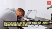 Doctor Warns Techie: Job Stress 'Worse Than Smoking', Urges Work Break