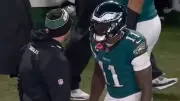 Eagles' Sideline Clash: A.J. Brown & Sirianni's Heated Exchange Exposes Playoff Pressure