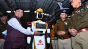 East Coast Railway Deploys Humanoid Robot 'ASC Arjun' at Visakhapatnam Station