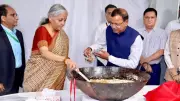 Finance Minister Sitharaman Leads Halwa Ceremony for Budget 2026-27 Preparations