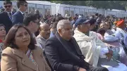 Former VP Dhankhar, Mallikarjun Kharge, Rahul Gandhi Attend Republic Day Parade