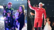 Formula E Drivers Share Heartwarming Podium Moments with Their Children