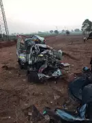 Four Killed in Nashik Road Accident as Bus Rams Pickup Near Malegaon