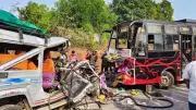 Four Killed, Several Injured in Udupi Highway Collision Between Bus and MUV