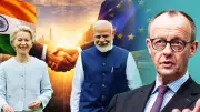 Germany's Chancellor Advocates for India-EU Free Trade Pact as Antidote to Protectionism