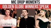 Golden Globes 2026 Backstage: Rose Byrne, Amy Poehler, Noah Wyle Share Unfiltered Moments