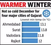 Gujarat's Winter Warmth: No Cold Wave for Second Year, IMD Data Reveals
