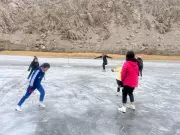 Gupuk Lake: The Frozen Launchpad for Ladakh's Aspiring Ice Skaters