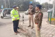 Gurgaon DCP Reviews Traffic at Artemis Junctions for Road Safety Month 2026