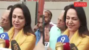Hema Malini's Eye Roll Reaction to Senior's Poll Booth Complaint Goes Viral