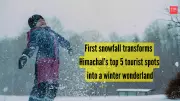 Himachal Pradesh's First Major Snowfall Transforms 5 Tourist Hotspots into Winter Paradise
