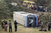 HRTC Bus Accident in Mandi: 7 Injured as Vehicle Rolls into Field