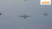 IAF's Republic Day Spectacle: Rafales, Sukhois Form 'Sindoor' Tribute in Kartavya Path Fly-past