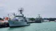 Indian Navy's First Training Squadron Arrives in Singapore for Maritime Cooperation
