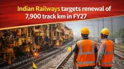 Indian Railways Aims to Renew 7,900 km of Tracks in FY27 for Enhanced Safety and Speed