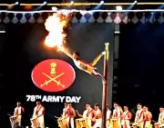 Jaipur's SMS Stadium Hosts Emotional 'Shaurya Sandhya' Tribute to Indian Army