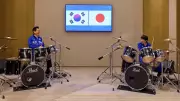 Japan and South Korea Leaders Bond Over K-Pop Drum Session in Nara