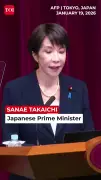 Japan's First Female PM Sanae Takaichi Calls Snap Election, Seeks Fresh Mandate