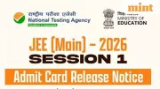 JEE Main 2026 Admit Cards Released: Download Now for January Session