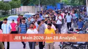 JEE Main 2026 Session 1 Jan 28 Exam Analysis: Moderate to Difficult Paper, Math Proves Challenging