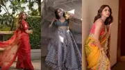 Jiya Shankar's Ethnic Style: 7 Surreal Saree & Lehenga Looks for Wedding Inspiration