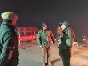 J&K DIG Inspects Border Villages Amid Dense Fog in Kathua, Samba