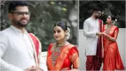 Kannada TV Star Sanjana Burli Engages to Samarth CS in Intimate Ceremony