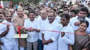 Karnataka Minister Byrathi Suresh Inaugurates Mahakalipadpu Railway Underbridge in Mangaluru