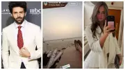 Kartik Aaryan's Goa Trip Sparks Dating Rumours with Mystery Teen Karina Kubiliute