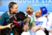 Kiké Hernández & Mariana Vicente Celebrate Pet Dog Arizona's 10th Birthday