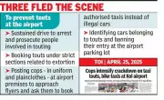 Kolkata Airport Police Arrest 4 Taxi Touts in Festive Season Crackdown