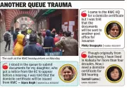 Kolkata Voters Queue for Domicile Certificates Amid EC-State Govt Standoff