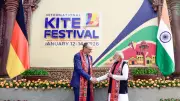 Last-Minute Jeep Ride for Modi & German Chancellor at Gujarat Kite Festival